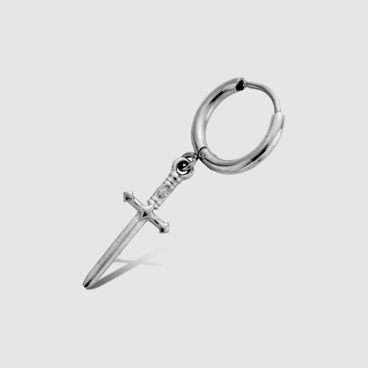 The Silver Dagger Earring